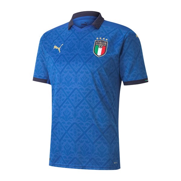 Maillot Football Italie Domicile 2020 Bleu